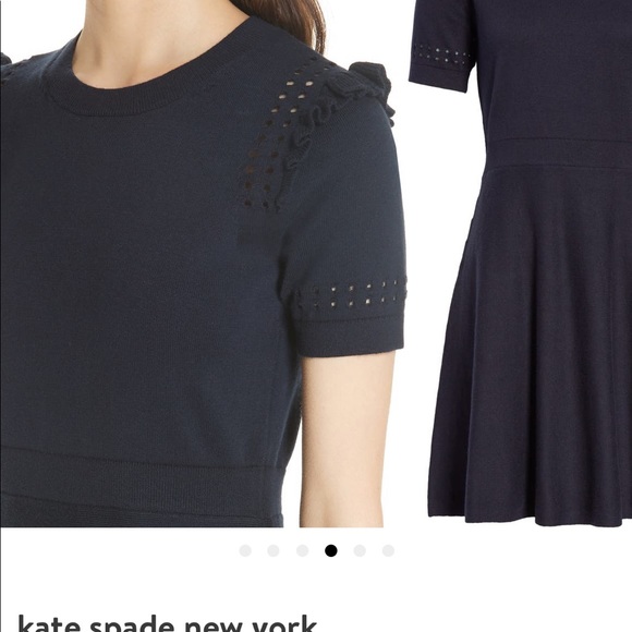Kate Spade New York Cotton Cashmere Sweater Dress - Picture 5 of 6